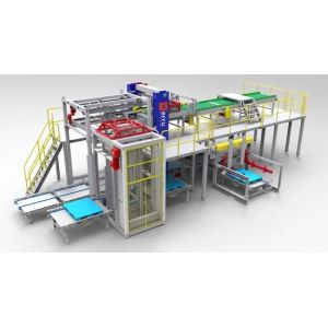 Fully Automatic High Speed Full Can Depalletizer Filled Cans Depalletizer