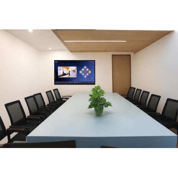 Interactive Flat Panel Android 14 EDLA certified 65 75 86 Inch WIFI BT USB Touch
