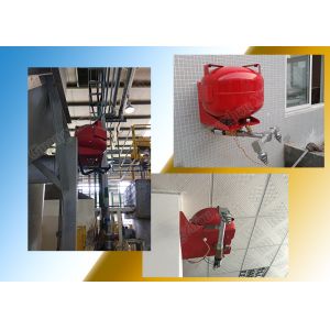Hanging Electric Fire Extinguisher Fm200 Cylinder Of 50L Volume