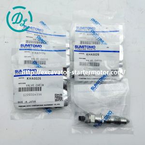 EexcavaStart Sumitomo KHA0026 Check Valve 24V Excavator Spare Part