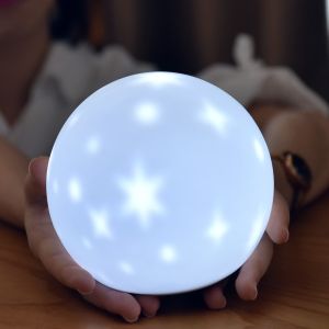 ABS Silicone Night Light Ball Rechargeable with ROHS certificate