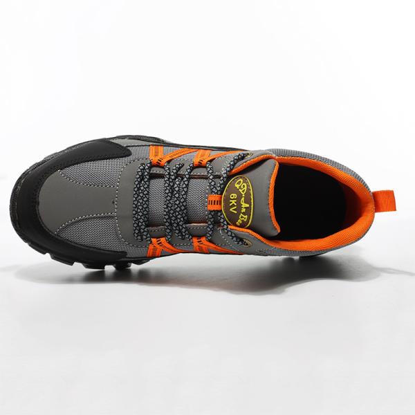 Shengjie Men'S Fashionable Work Shoes Steel Toe Steel Sole Anti-Smash Anti-Puncture Construction Site Safety Shoes