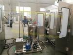 Non Gas Liquid Glass Bottle Filling Machine High Automatization Hot Filling