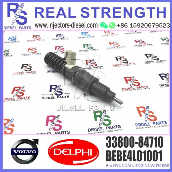 Diesel Fuel Injector BEBE4L01002 BEBE4L01102 For HYUNDAI L Engine Parts 33800-84710 fuel injector repair kit