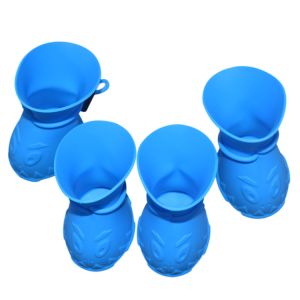 Customized Shape Silicone Pet Supplies Stocked Sustainable Silicone Dog Shoes