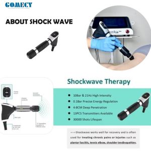 1064 High Power Laser Pneumatic Shockwave Therapy Machine Physiotherapy Machine