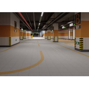 600x600mm Non-Slip Porcelain Paving Tile for Parking Lots