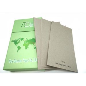 Anti - Curl Gray Paperboard Laminated Cardboard Paper 2mm 1200gsm Thickness
