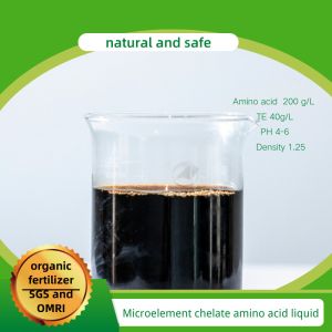 Amino Acid Chelate Microelement Liquid Fertilizer Include CuFeZnMnBMo Trace