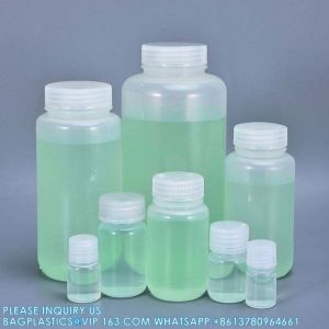 Wholesale 5ml PP Durable Small Round Brown And White Plastic Bottle Food Grade