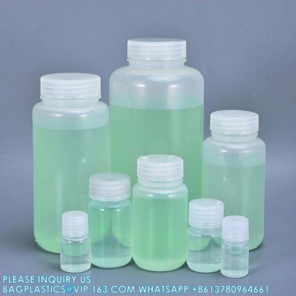 Wholesale 5ml PP Durable Small Round Brown And White Plastic Bottle Food Grade