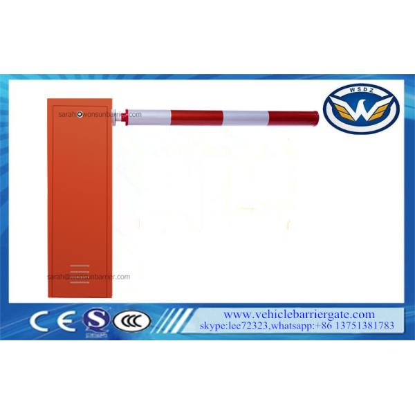Inverter Motor Vehicle Barrier Gate Straight Aluminum Alloy Rail Wire / Remote Control