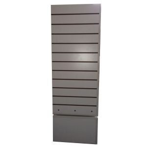 Spinning 4 Sides Slat Panel Display With Metal Hooks