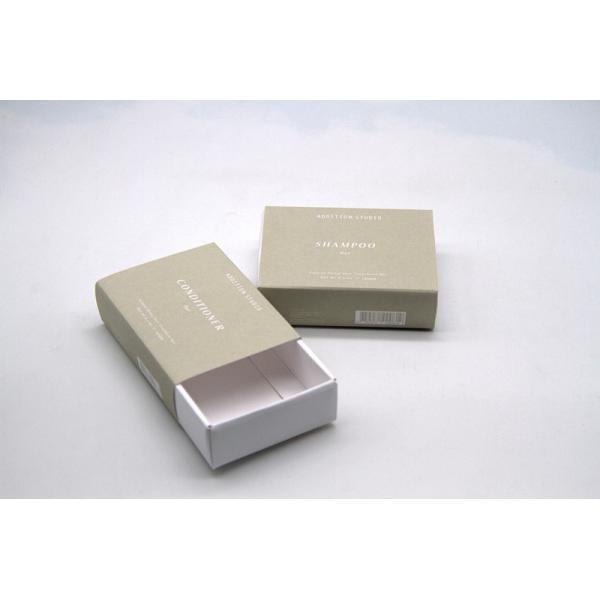 Buy Custom Cosmetic Packaging Box White Kraft Paper Cosmetic Box at wholesale prices