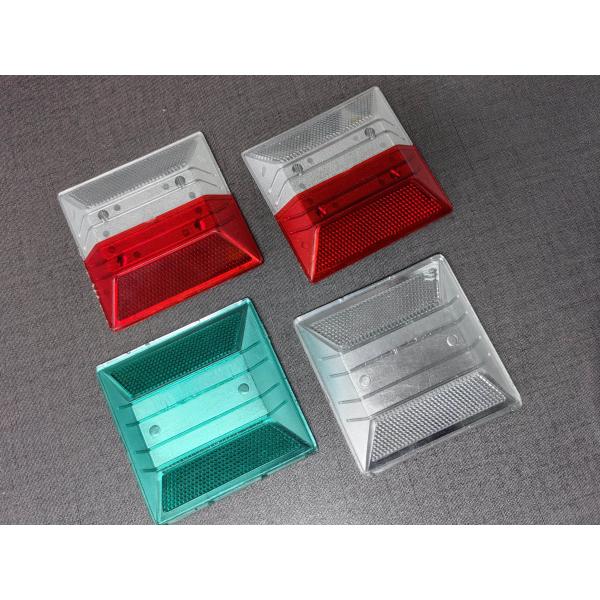 Durable ABS Plastic Road Stud with Double Common Reflector and Yellow/White/Red