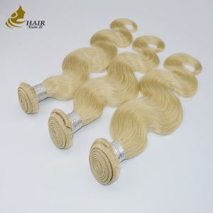 100% Human Cuticle Aligned Virgin Hair 613 Virgin Hair Bundles