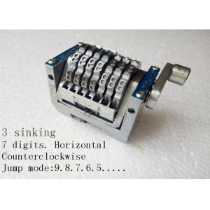Rotary Numbering Machine Horizontal Counterclockwise Three Sinking