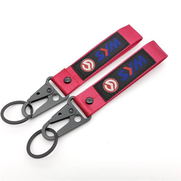 Buy ​​Motorsport Gift Key Holder - High-Contrast Color Blocking & Reinforced Clip - Event Giveaway Essential​ at wholesale prices