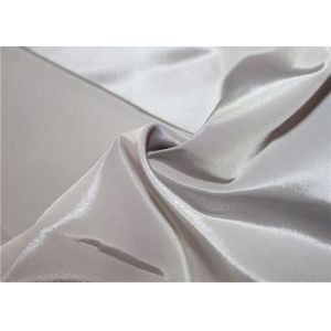 Blue 100 Percent Polyester Fabric , 190T 63 * 63D Polyester Blend Fabric
