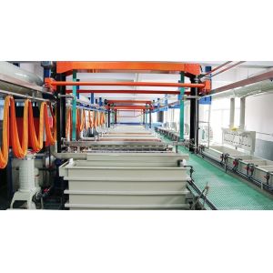 Gold Plated Silver Production Line Electroplating Production Line
