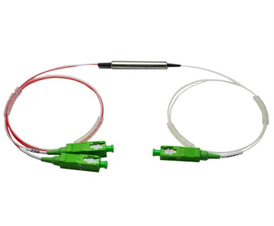 3 Ports Wavelength Division Multiplexer FWDM 1310 / 1490 / 1550 Nm ASB Box