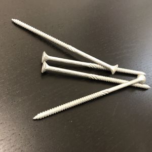 Batten T17 Wood Deck Screws Glavanized Bugle Hex Socket Head 14g 150mm