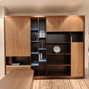 China Hot Sale Office Storage Cabinet Customized Wood Filing Cupboard For Office on sale