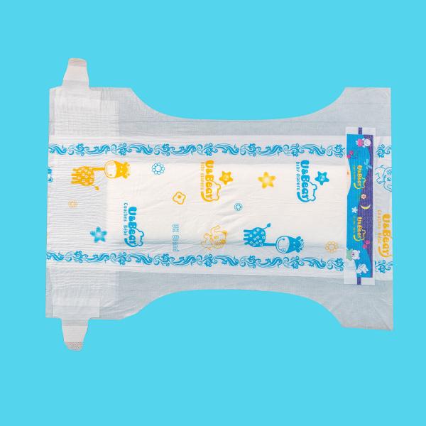 Breathable Backsheet Soft Baby Diaper