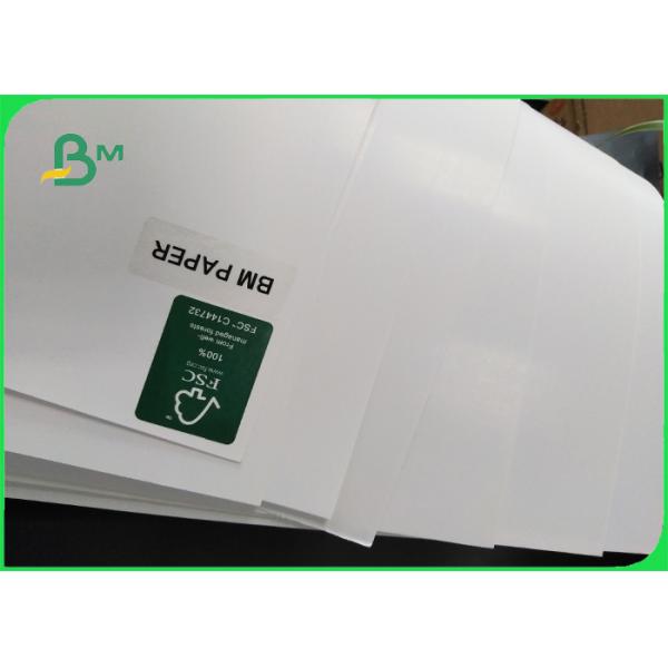 120gsm Double sides Coated White brochure Paper C2S printing paper
