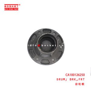 CA100126250 Front Brake Drum for ISUZU JMC EC7
