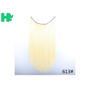 Full Cuticle Ponytail Synthetic Braiding Hair Extensions Human Hair Pieces