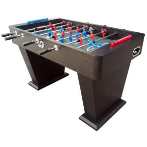 5FT Soccer Table Wood Football Table With Telescopic Play Rods
