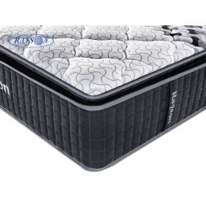 14 Inch Pillow Top Queen Size Pocket Spring Mattress For Hotel