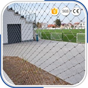2mm Thickness Outdoor Architectural Flexible Stainless Steel Wire Rope Mesh