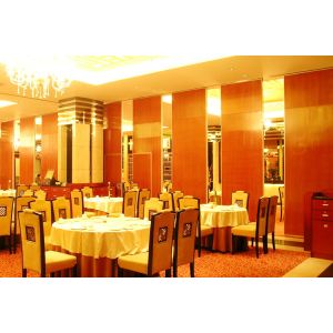 Movable Sound Insulation Vertical Operable Partition Wall For Restaurant