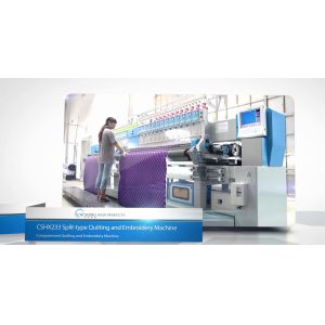 Industrial Embroidery Machines Single Needle Quilting Machine With Smooth Stitch