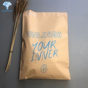 Eco Friendly Pink LDPE HDPE Poly Mailers Envelopes Bags Self Adhesive