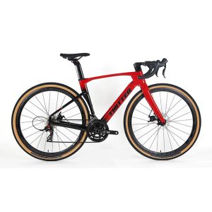 T900 Carbon Fiber Gravel Bike , 45cm Road Bike GRAVEL V2 22 Speed 40C
