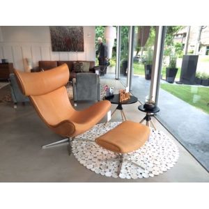 Replia Henrik Pedersen Boconcept Imola Chair Fiberglass / Leather Comfortable