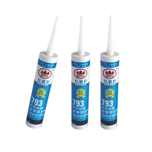 Buy Building Facades Application Neutral Silicone Sealant with Smooth Paste and MSDS Certified without Bubble or Particle at wholesale prices