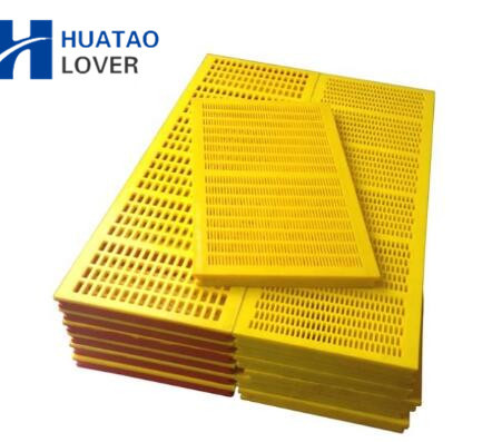 Buy 30mm Thickness Polyurethane Screen Panels 305x305mm To Dewatering Deck at wholesale prices
