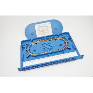 Quality SC/FC/ST Adapters 12/24F Pigtail Fiber Splice Cassettes for sale