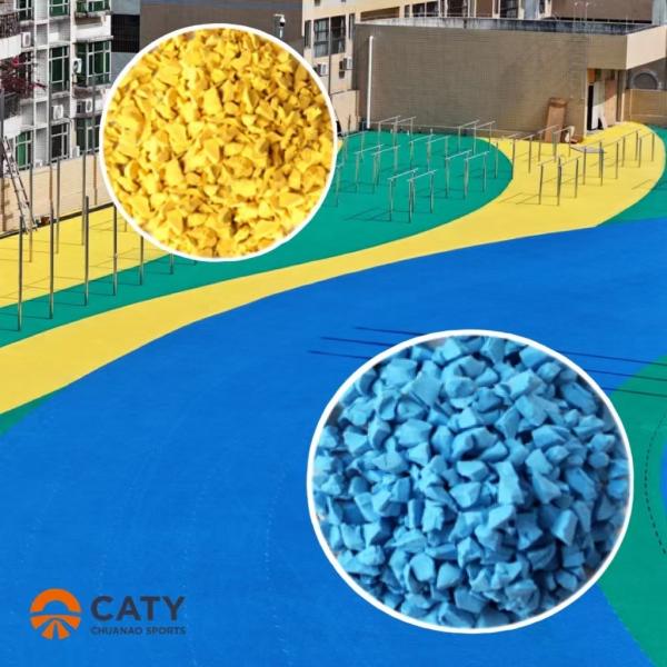Custom Color Eco EPDM Granule - Non-Toxic Material for Playground Safety
