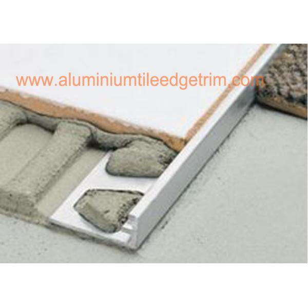 Anti Corrosion tile trim chrome square edge 12mm polished Bright Chrome Effect