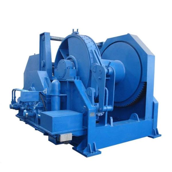 Buy Double Drum Marine Hydraulic Winch 1-75 Ton Metal Steel at wholesale prices