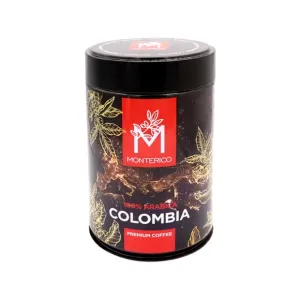 Customizable 4 Color Printing Round Coffee Tins With Valve And Logo