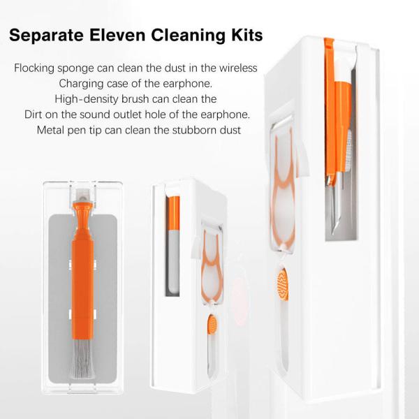 11 In 1 Brush Pembersih Keyboard Computer Duster Brush For Cell Phone