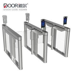 SS304 Easygate Cabinet Swing Speed Gate 550mm Channel