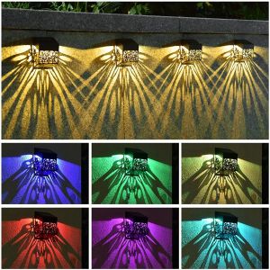 ABS LED Solar Fence Light Outdoor Light IP65 For Garden Park Patio