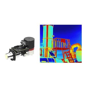 ISO9001 Cooled Optical Gas Imaging MWIR Thermal Module 320x256